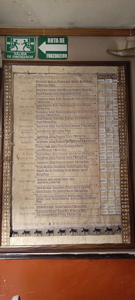 Pizza West Menu - Image 3