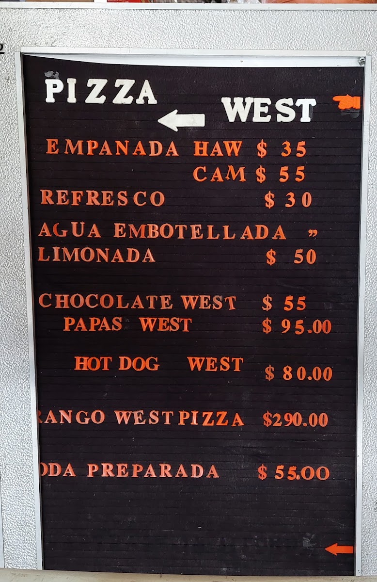 Pizza West Menu - Image 6